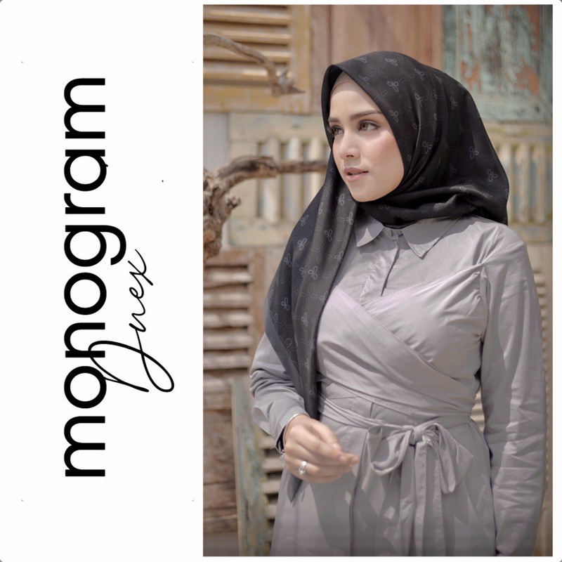 ARSSCARF HIJAB -  MONOGRAM DUEX | HIJAB CANTIK BY ARSSCARF