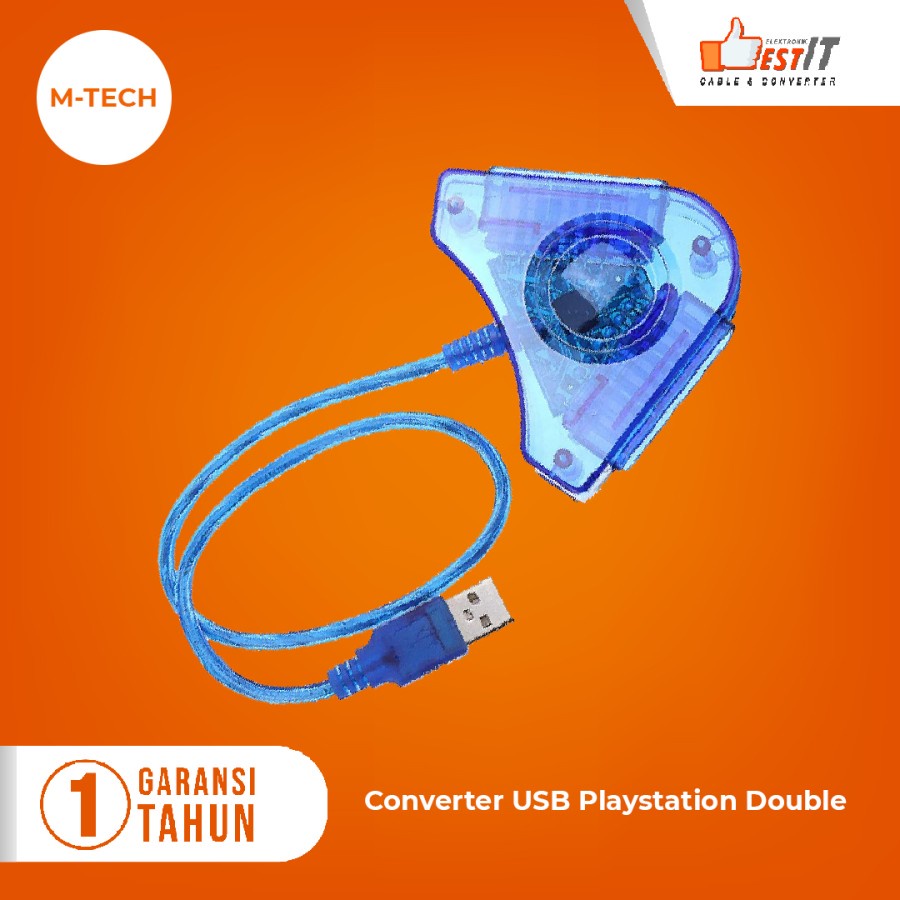 Converter USB to PS 2 Double For Gamepad / Stick PS2 To PS 3