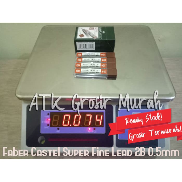 

TURUN HARGA Faber Castel Isi Pensil Mekanik 0.5mm 2B
