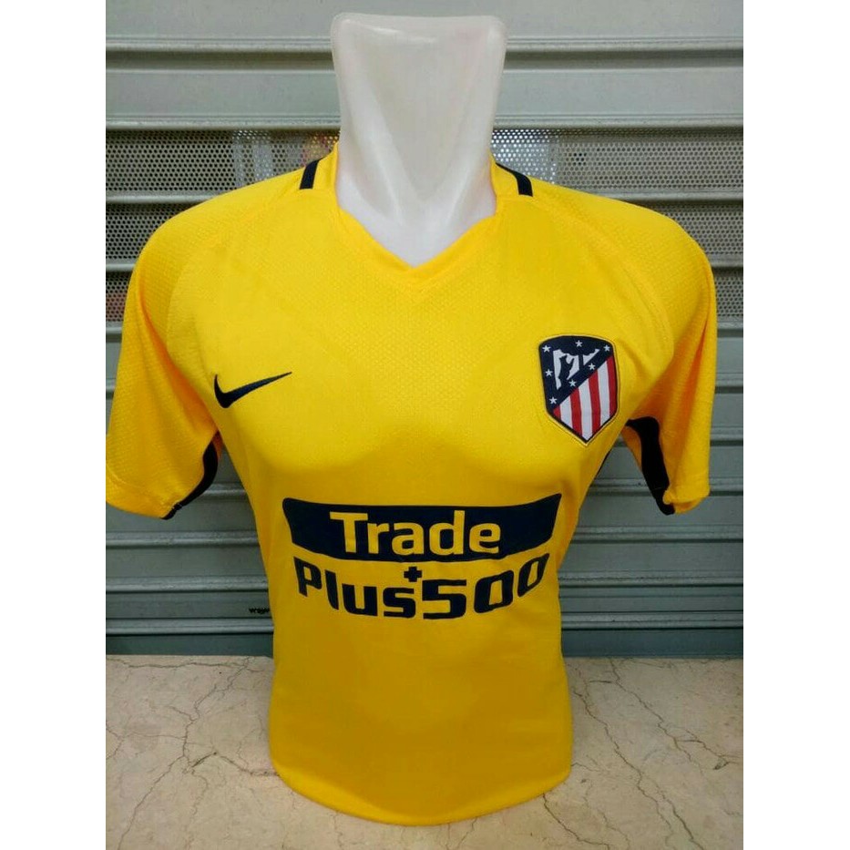 JERSEY BOLA ATLETICO MADRID AWAY OFFICIAL 17/18 GRADE ORI