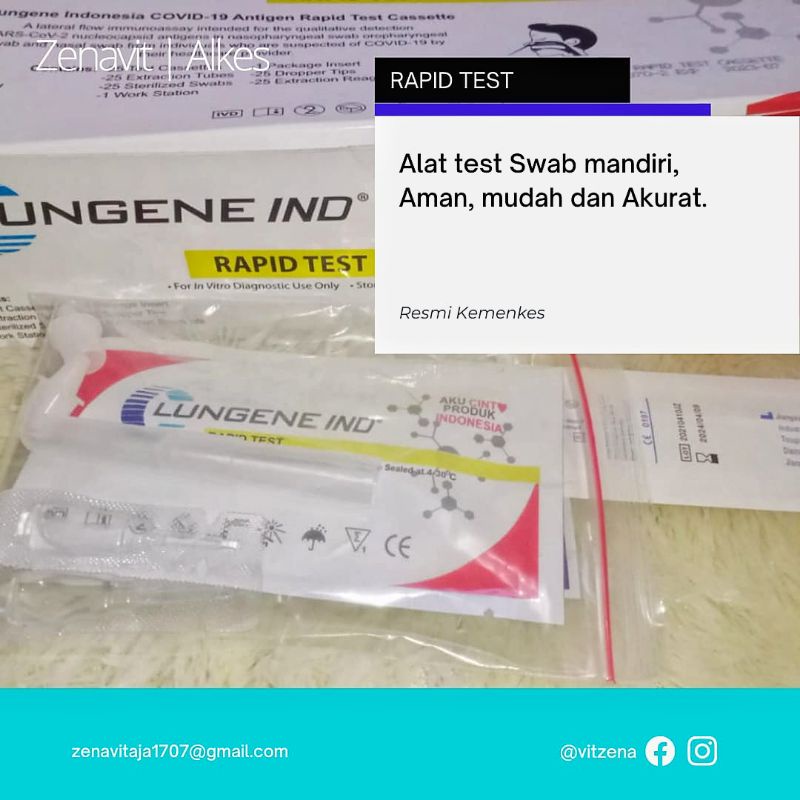 test antigent lungene ind