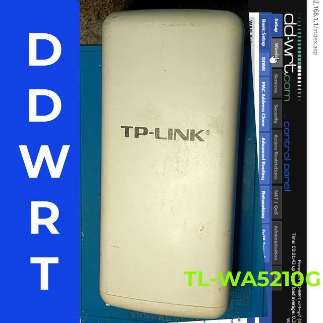 Tplink wa5210g DDWRT ic bios