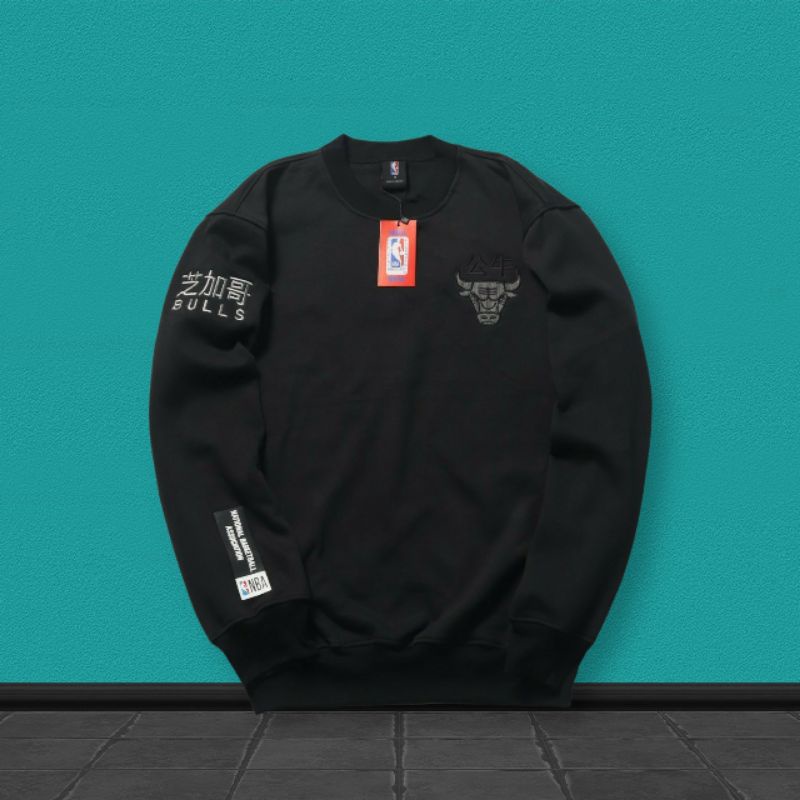 HOODIE CREWNECK CHICAGO BULLS CELTICS HIGH QUALITY CASUAL HYPE FASHION PRIA / HOODIE NBA Terlaris