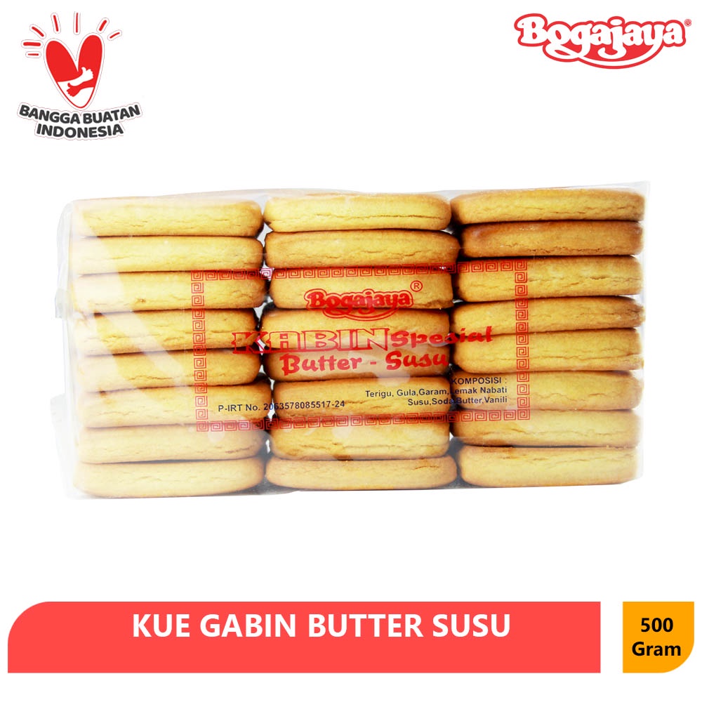 

KUE GABIN BUTTER SUSU BOGAJAYA 500 GRAM / KUE KERING JAMAN DULU ASLI KHAS SURABAYA