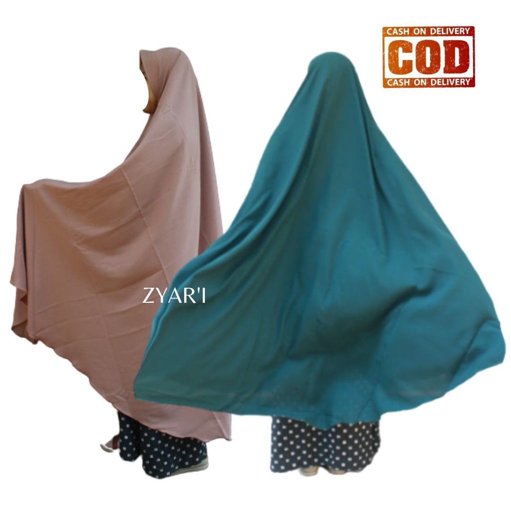 

Bergo Syari Extra Jumbo 125 x 145 / Jilbab Syari Jumbo TANPA CADAR
