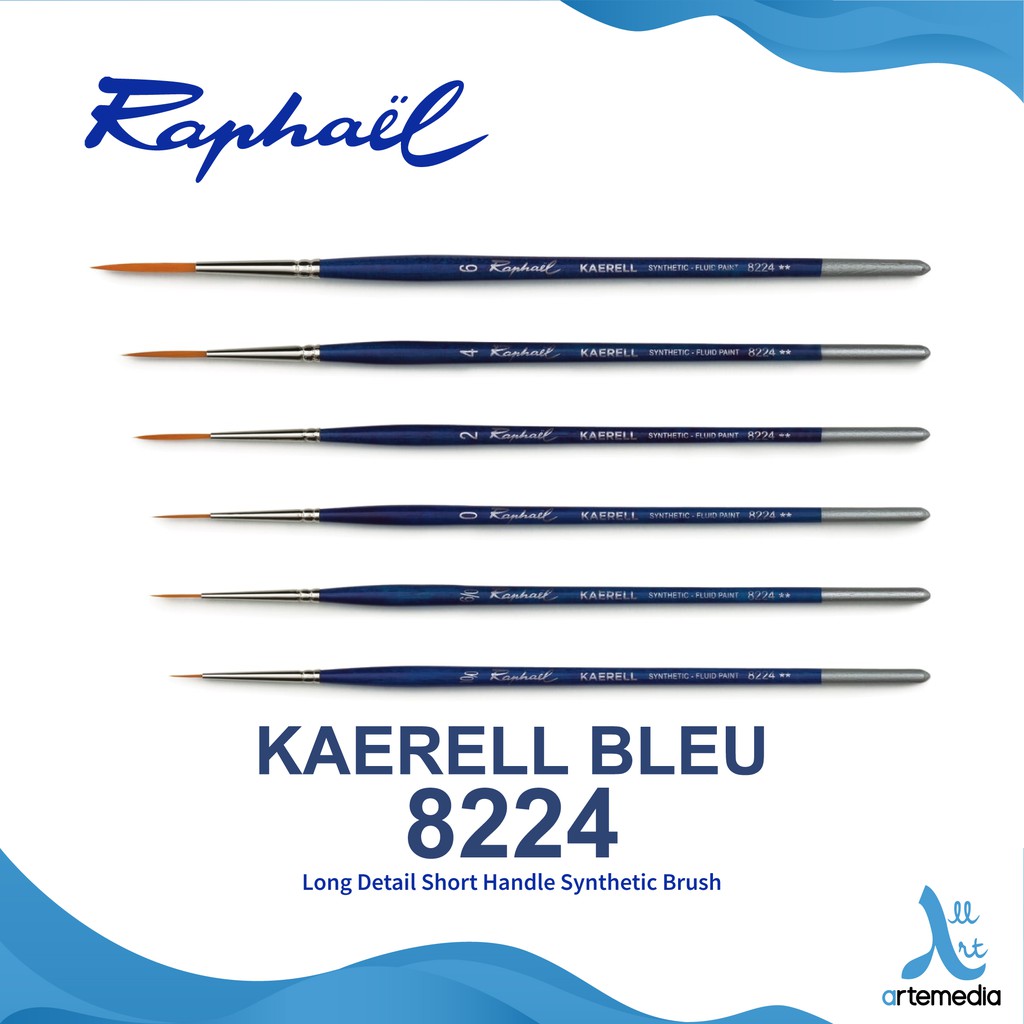 

Raphael 8224 Long Detail Kaerell Bleu Synthetic Brush SH