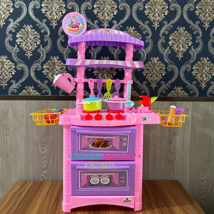 MAINAN ANAK PEREMPUAN KANTIN SENYUM / MAINAN KITCHEN SET JUMBO