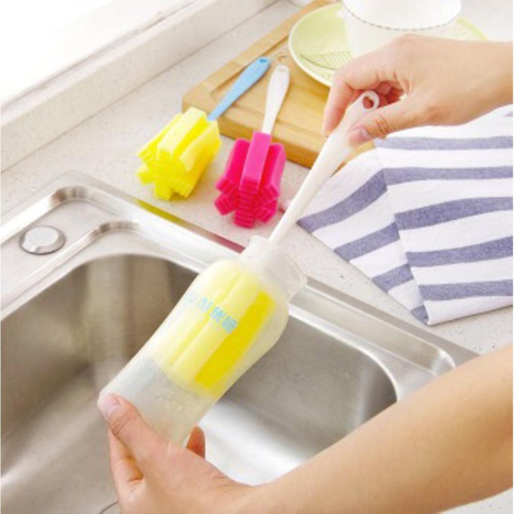 (B032) Pembersih Botol My Bottle Tumbler Sponge Cleaning Brush Cleaner