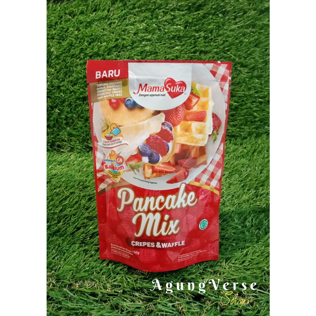 

Mamasuka -Tepung Pancake Mix Crepes & Waffle 150 gr