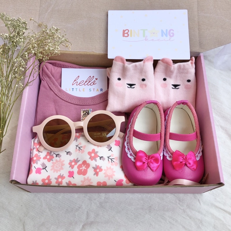 HAMPERS | Baby Hampers / Baby Gift / Newborn Hampers / Hampers Bayi / Kado Bayi / Kado Lahiran-Basic Pink Fanta 2