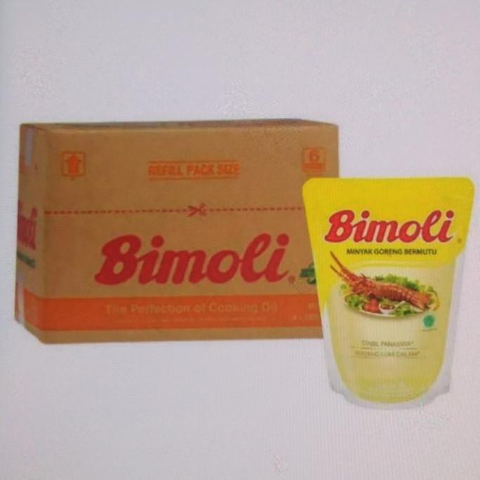 

*Promo* Minyak Goreng Bimoli Ukuran 2 Liter 1 Karton Isi 6 Pouch