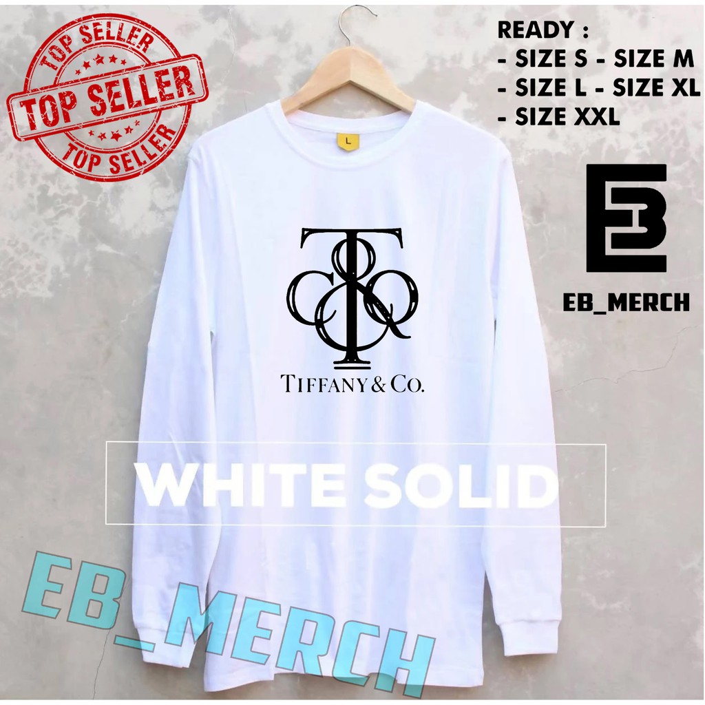 Import Quality MURAH BAJU KAOS LENGAN PANJANG  TIFFANY&CO.  keren EB_MERCH
