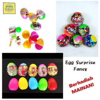 Image of Mainan Kejutan, telur dan bola fancy berhadiah