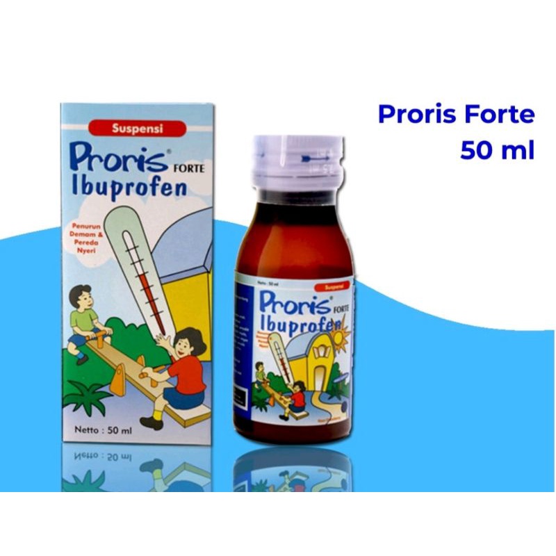 Proris Forte, 50 ml untuk demam anak