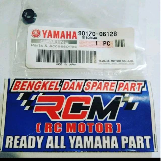 Baut mur nut stelan setelan klep scorpio byson Ori original yamaha ygp asli 90170-06128