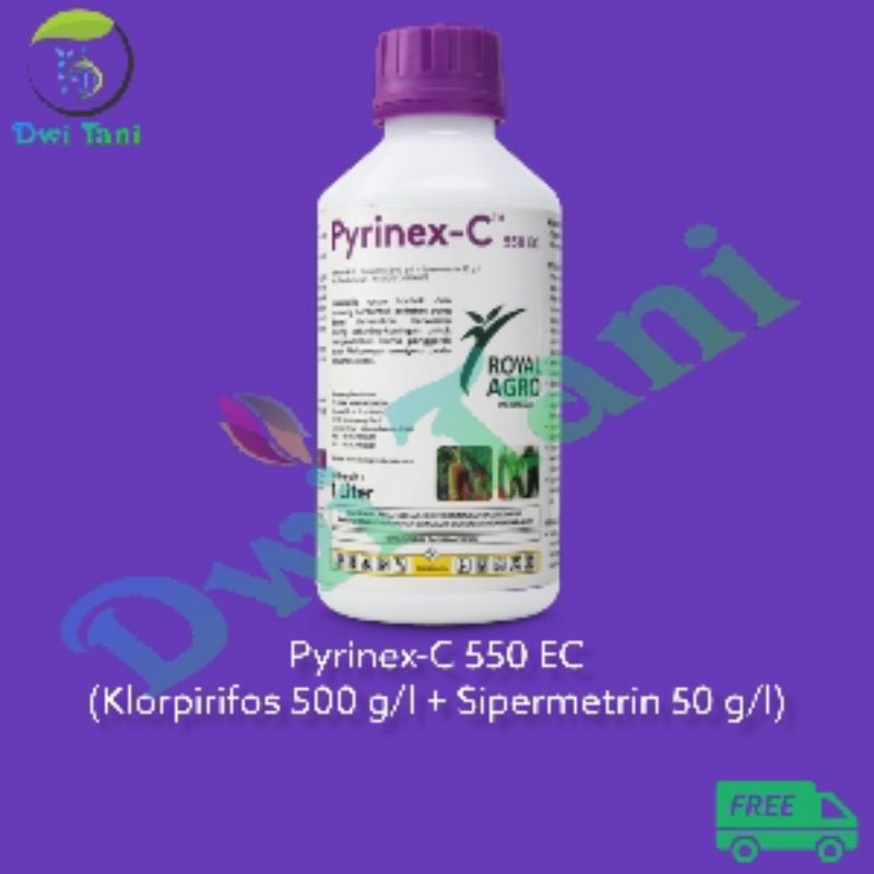 Jual Insektisida PYRINEX-C 550 EC (Klorpirifos 500 + Sipermentrin 50g/l ...