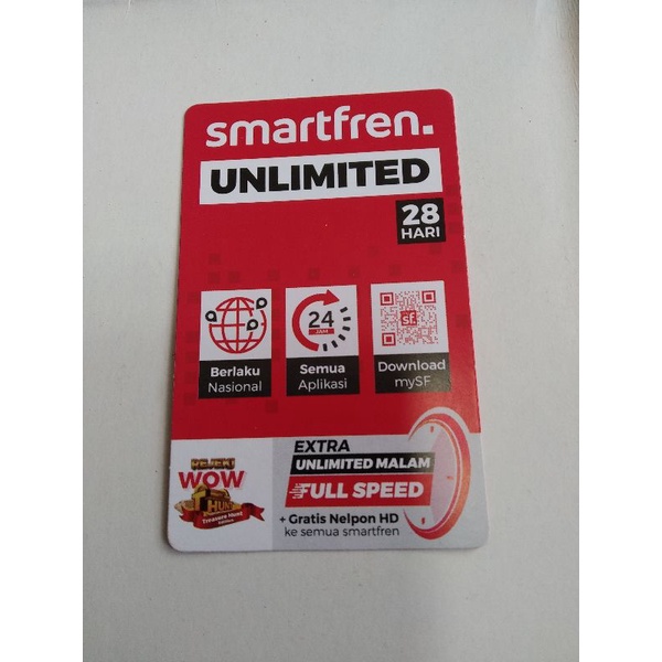 Voucher Smartfren Unlimited 28GB 28 Hari Nasional