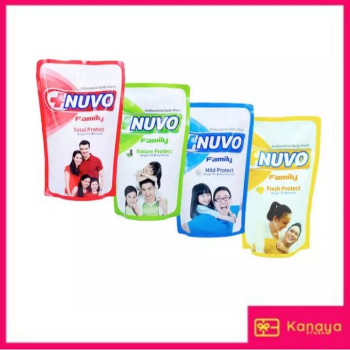 NUVO FAMILY Sabun Mandi Cair 60ML