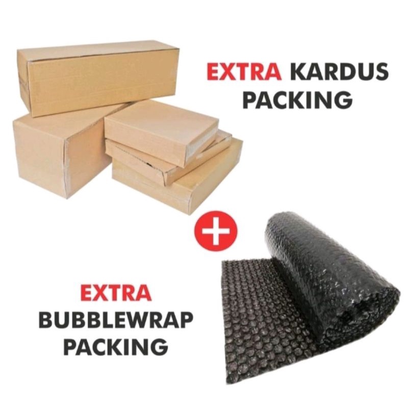 

tambahan untuk packing bubble + kardus