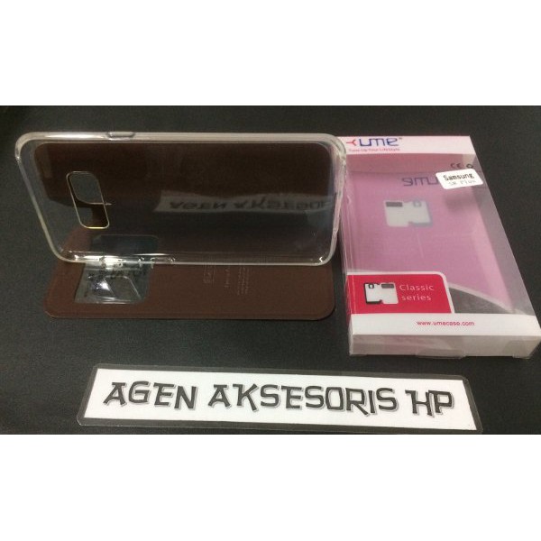 Flipcover Samsung S8 Plus 6.2 inchi Sarung Buku Flip Case UME Classic ORIGINAL     aah