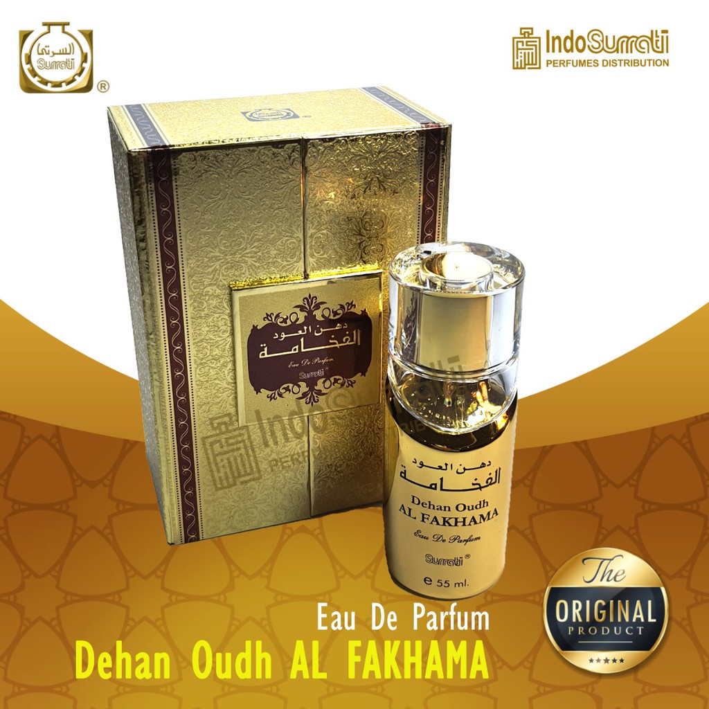 Parfume Surrati Dehan Oud Al Fakhma 55Ml Original surrati