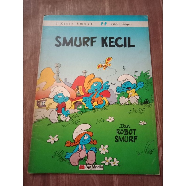 Komik Smurf Aya Media Smurf Kecil (bekas, cetakan 1)