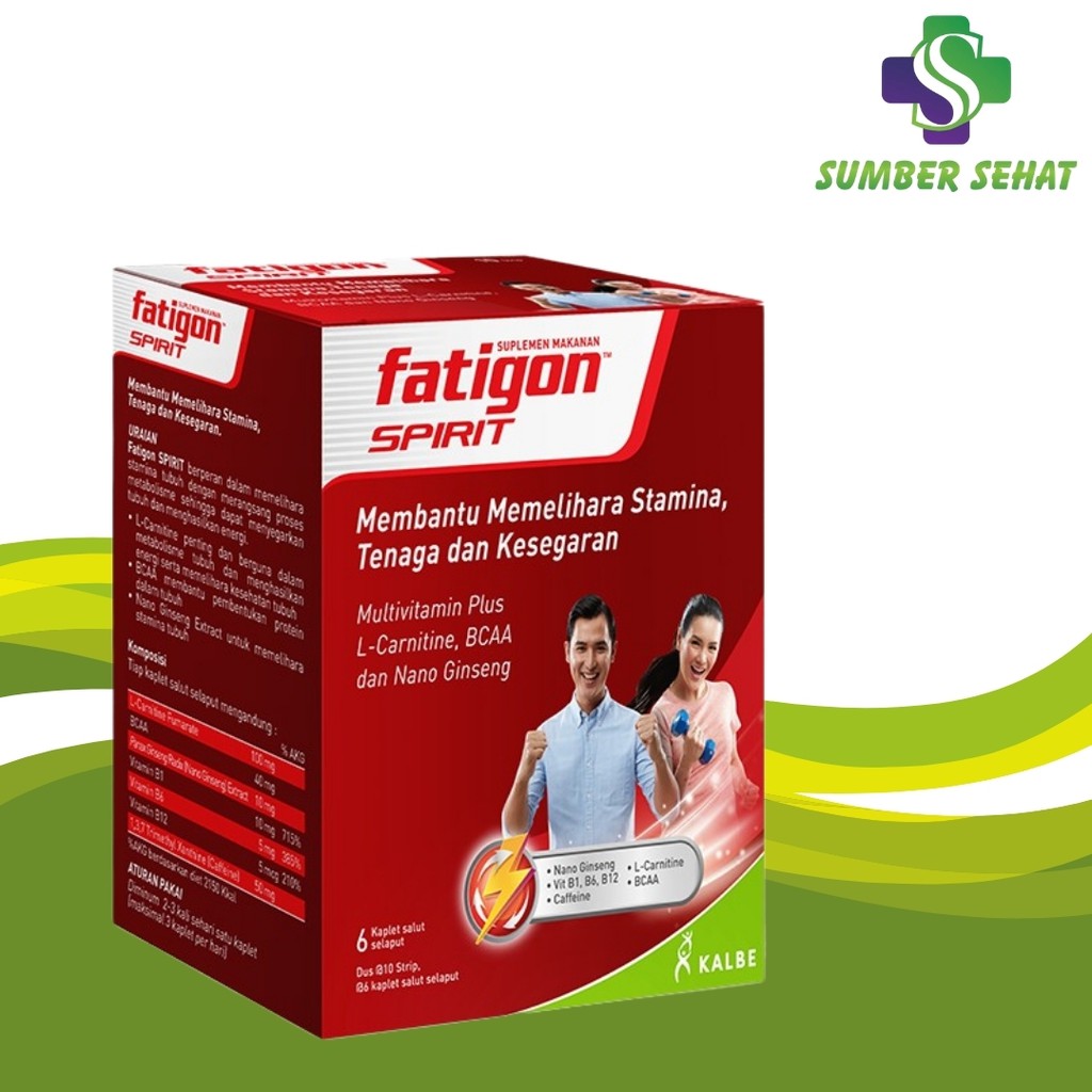 FATIGON SPIRIT BOX 60 TABLET