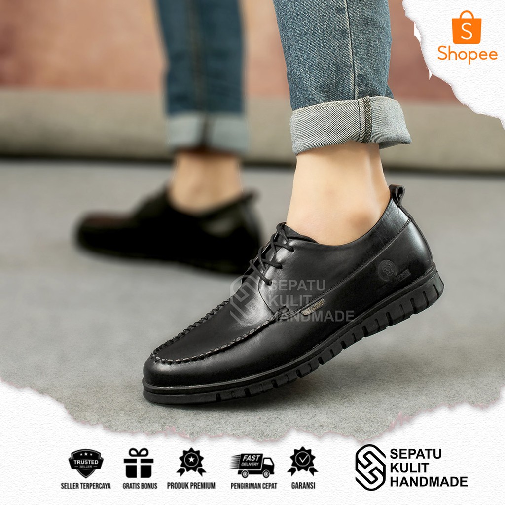 SEPATU KULIT PRIA MBRTII - COD - SEPATU KANTOR PRIA KULIT ASLI SEPATU KULIT PRIA ORIGINAL SEPATU PAN