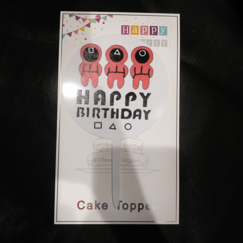 Topper cake Squid Game MJ5002