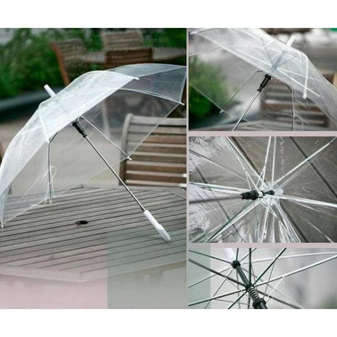 Sgmshop Payung Transparan Bening umbrella transparant Korea umbrella