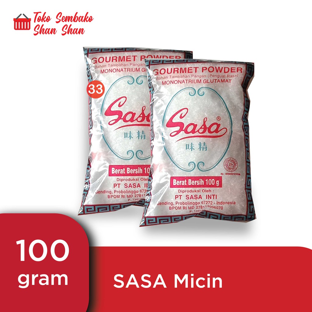 

MICIN SASA PENYEDAP RASA 100GR