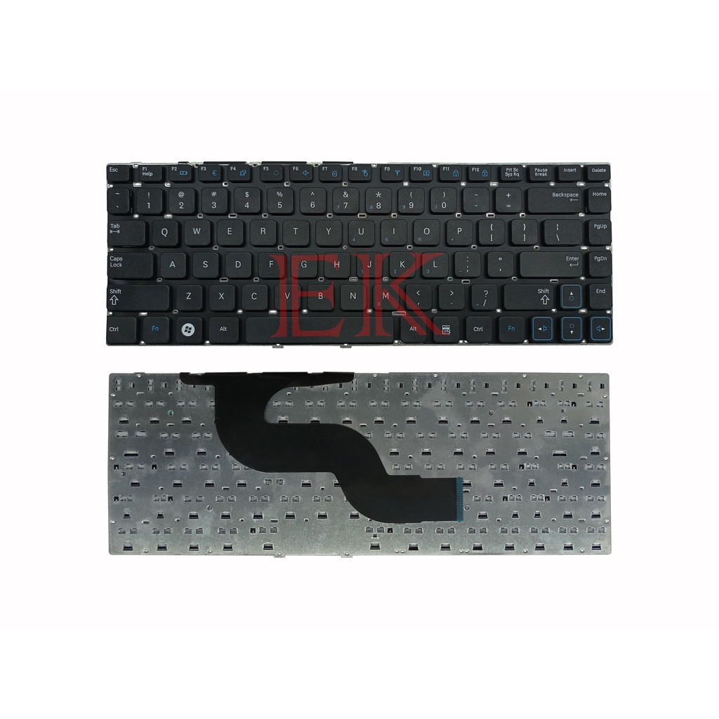 Keyboard Laptop Samsung RC410 RC415 RC418 RC420 E3415 E3420 Series Hitam