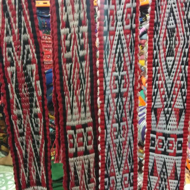 Sortali Pinggang/ Syal Pria Wanita/ Pakaian Adat Batak