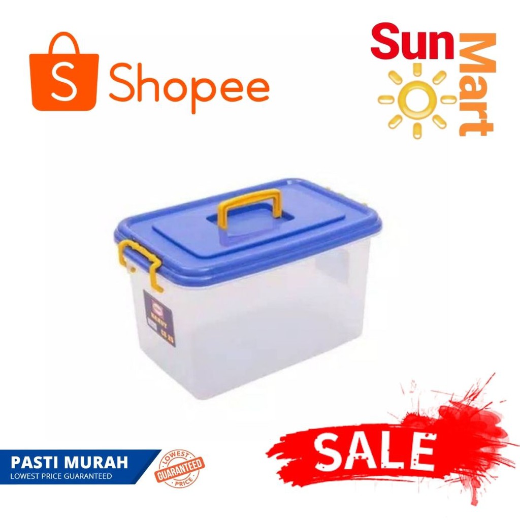 SHINPO Plastic Container Box Kotak Penyimpanan CB 15 Khusus Gojek