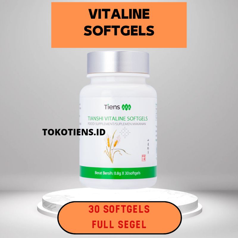 Vitaline Sofgel Tiens Vitaline Softgels Suplemen Pemutih Badan & Tiens Vitaline Softgels Anti Aging 