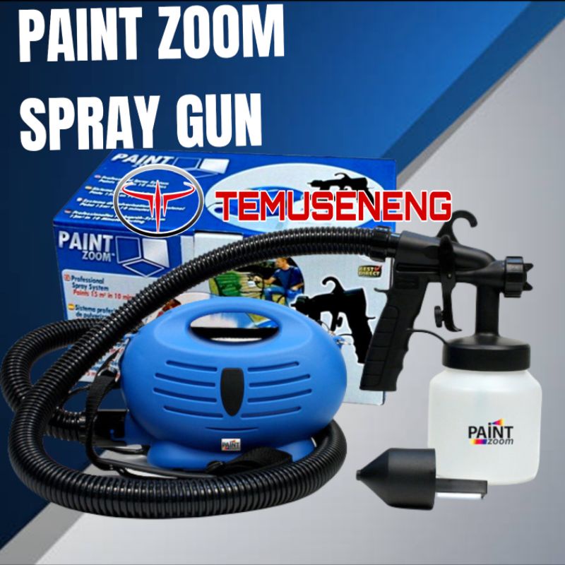 Automatic Spray Gun Paint Zoom Paint Gun Alat Semprot Cat Alat Semprot Cat Listrik Airbrush Lengkap Portable