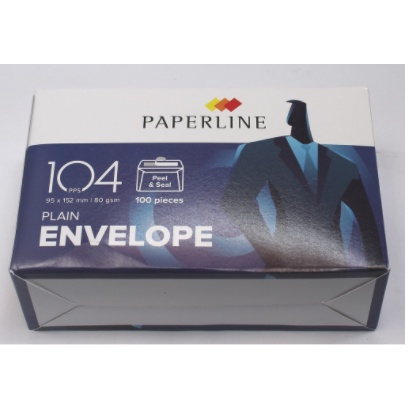 

AMPLOP PUTIH PAPERLINE 104 PPS / APS / POLOS / BELANG UK. 95 x 152 MM