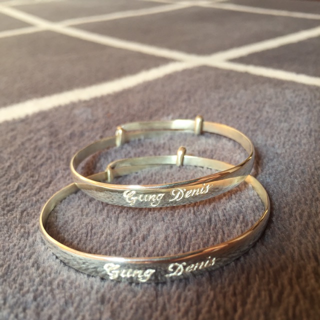 Gelang bayi 3 bulanan