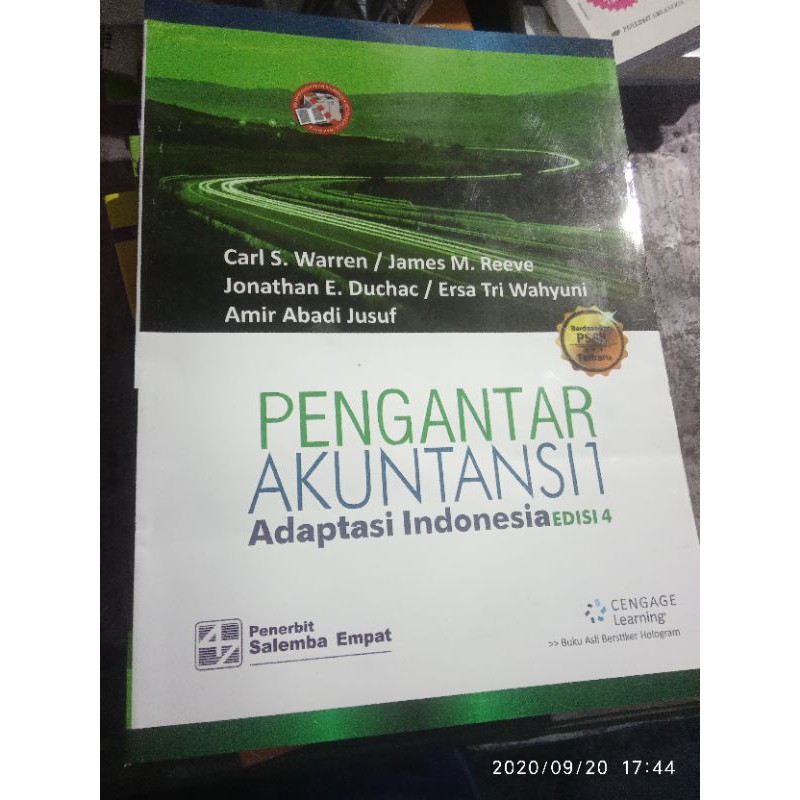 buku Pengantar Akuntansi by warren