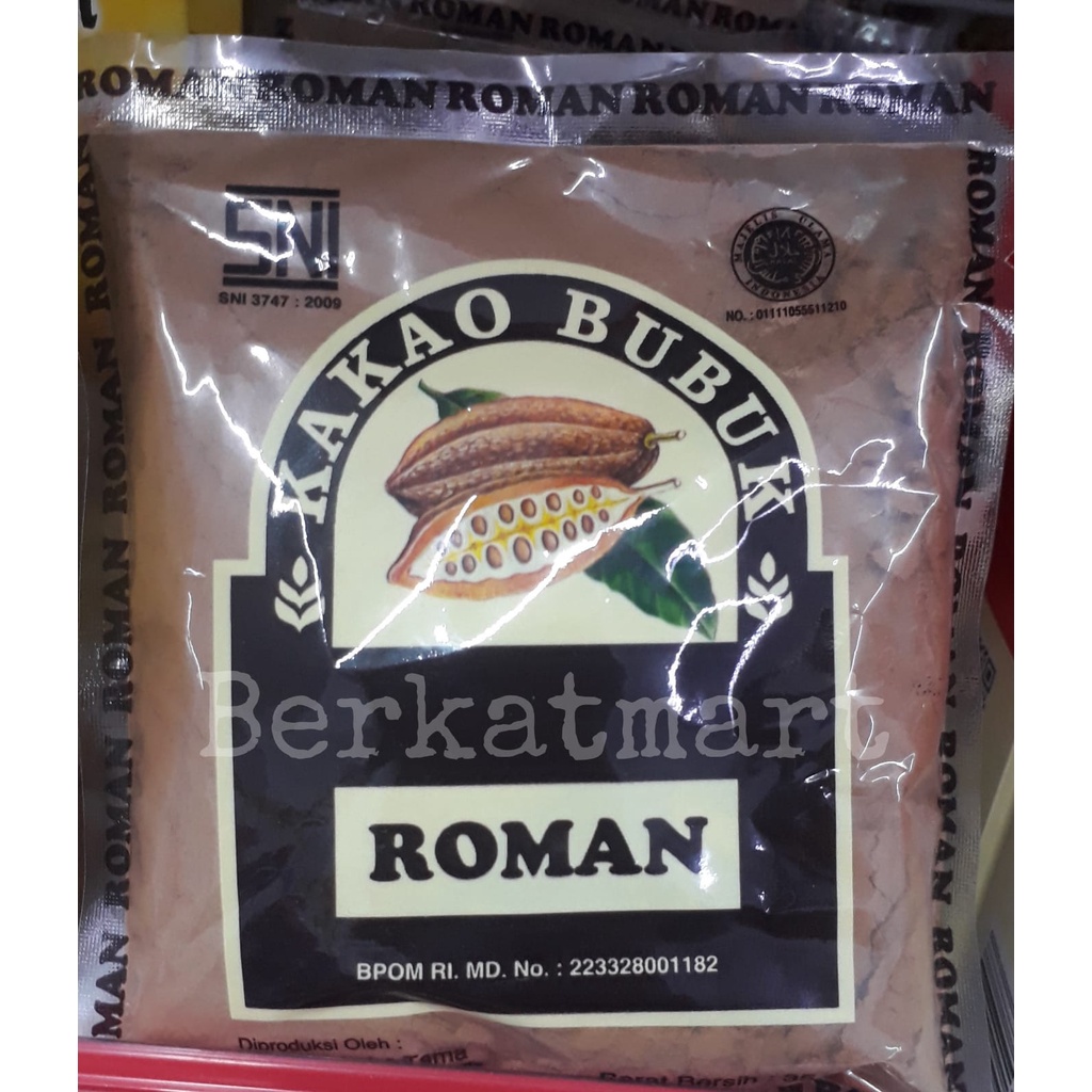 ROMAN COKLAT BUBUK Cocoa Powder 35 Gram Sachet MURAH HALAL