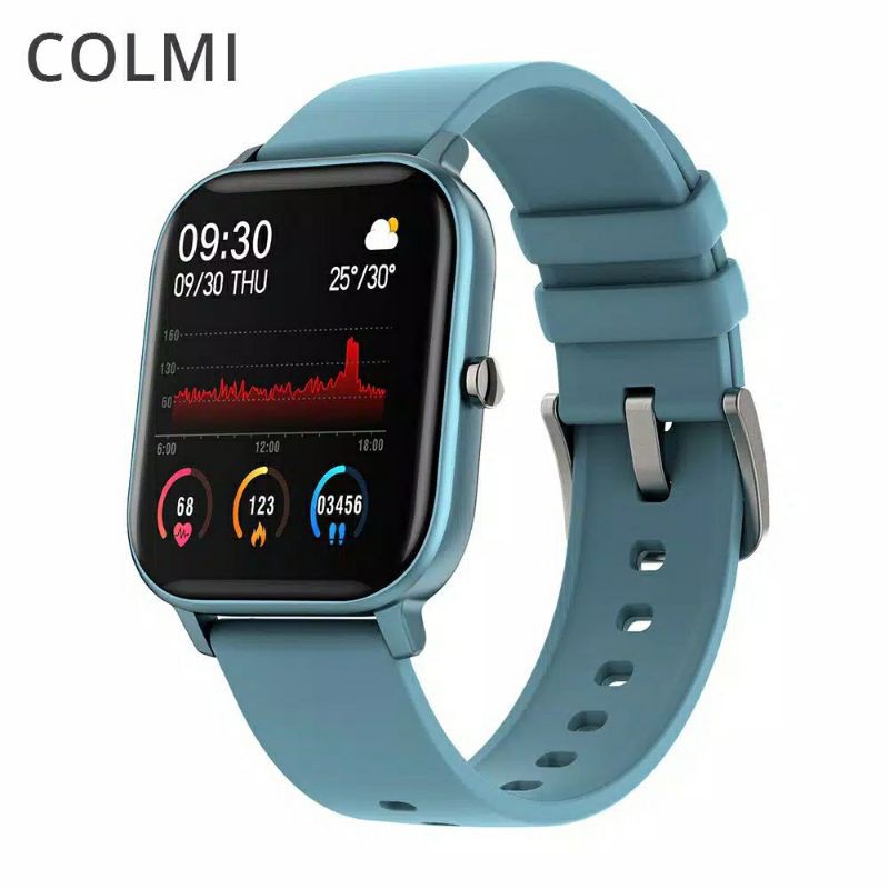 COLMI P8 Smartwatch denga Layar 1.4Inch+Pengukur Tekanan Darah+Fitnes Tracker untuk Xiaomi