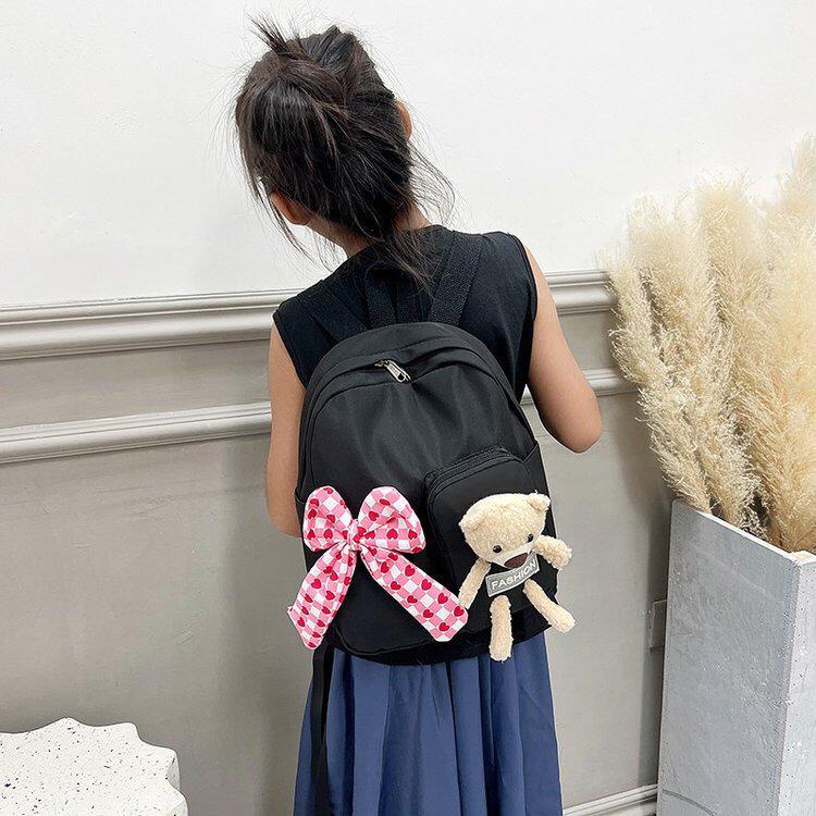 [JUALSEMUA18]Tas Ransel Backpack Boneka Mickey Mouse &amp; Minnie Mouse/Selempang motif Love