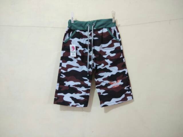 Celana Pendek Anak Army Size S, M, L, XL