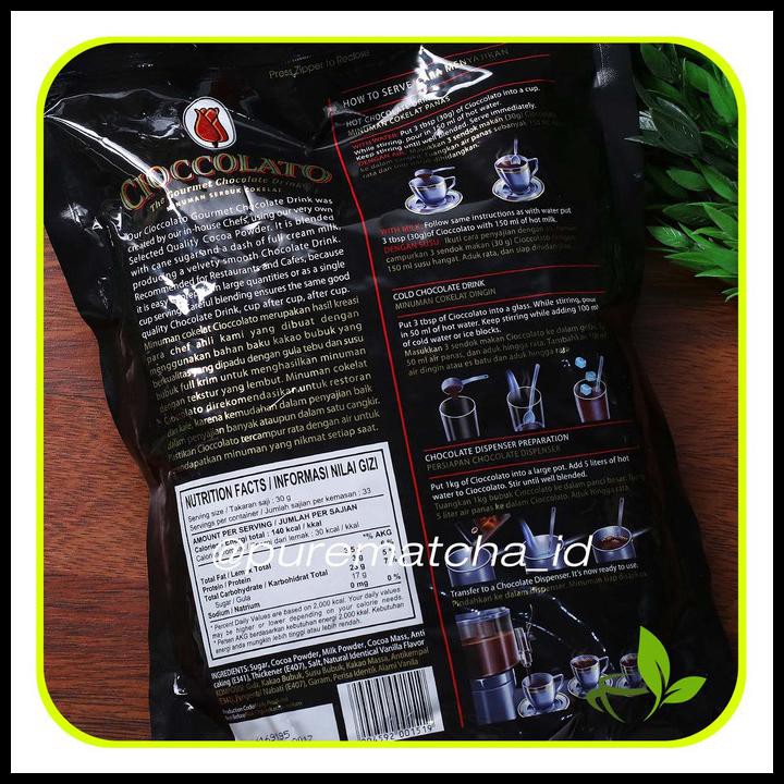 

Hot Chocolate Tulip Cioccolato Minuman Es Coklat Bubuk Powder 1Kg