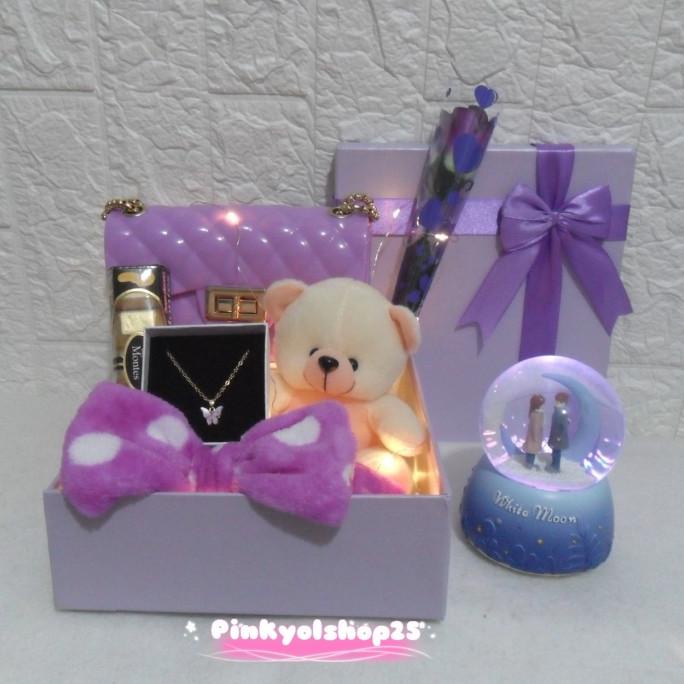 

KADO ULANG TAHUN KADO ANNIVERSARY KADO VALENTINE KADO LILAC UNGU DG654EAFVD