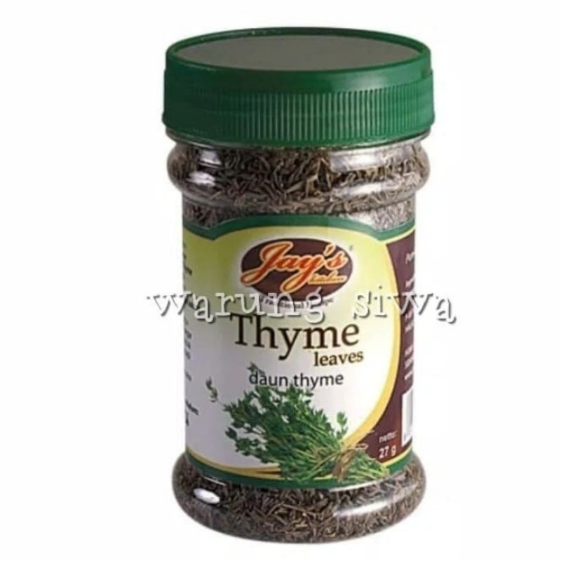 

bumbu jay's thyme leaves - daun thyme 27gram btl