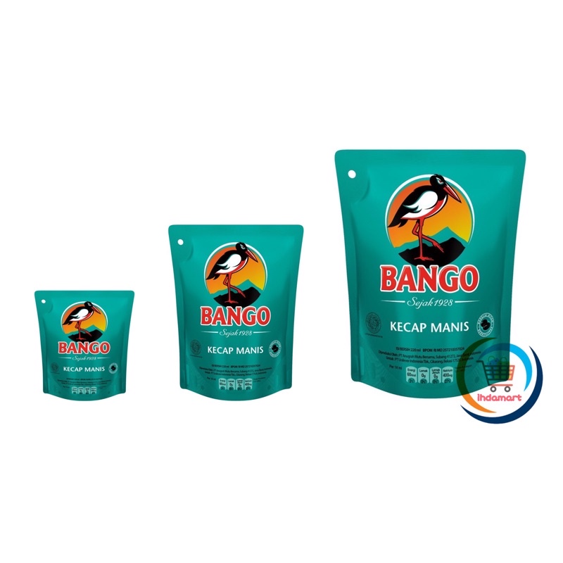 Kecap Bango Refill 60 ml / 210 ml / 520 ml