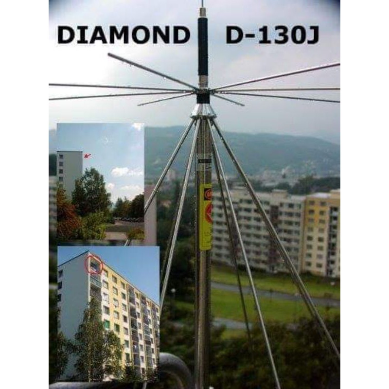 Original Diamond D130J Super Discone Antenna wide band antena