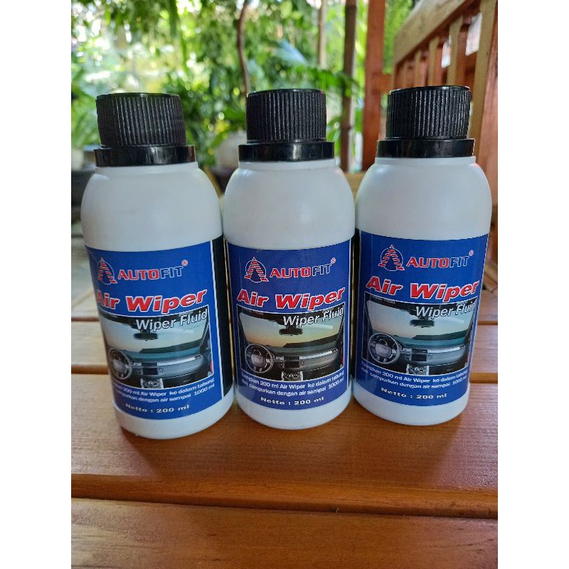 Cairan pembersih kaca mobil wiper Autofit 200 ML