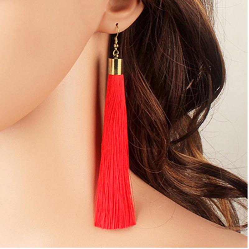 Anting anting Tassel / Anting Hooks Aneka Warna  A-T